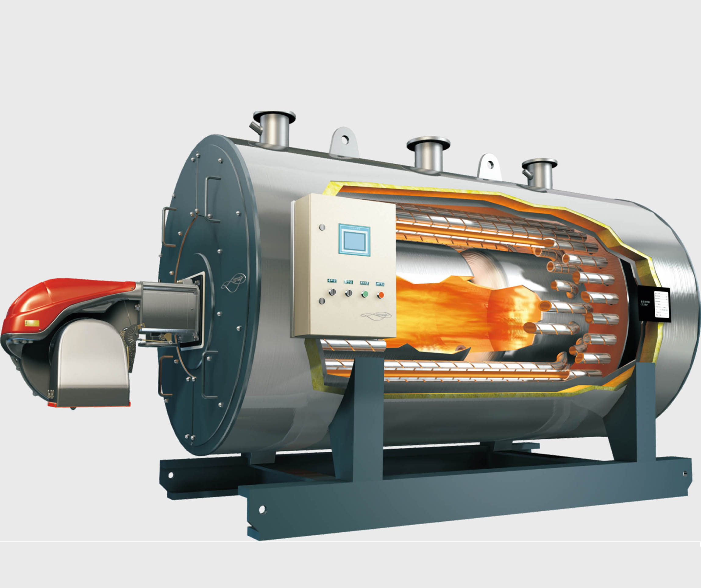 CWNS全自動(dòng)燃油燃?xì)鉄崴仩t